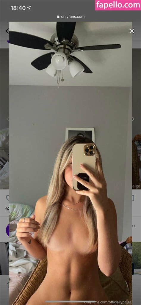 Paige Turnbull Paigeturnbull Ficiallypaige Nude Leaked OnlyFans