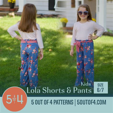 Kids Lola Shorts And Pants 5 Out Of 4 Patterns