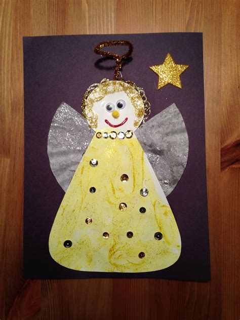 Angel Christmas Crafts Preschool Christmas Day