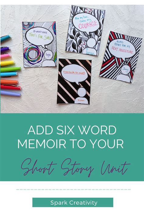 6 Word Memoirs Ela Teaching Ideas In 2021 Six Word Memoirs