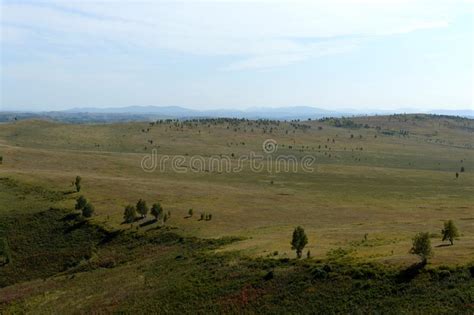 Foothills Of The Altai Mountains Western Siberia Stock Photo Image