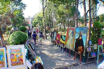 Bazaar Del S Bado San Ngel M Xico City Walking Art Gallery And Bazaar Mexico City Tours