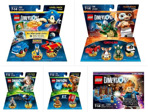 Lego Dimensions Wave 2 Is Now On Amazon Et Gremlins Sonic