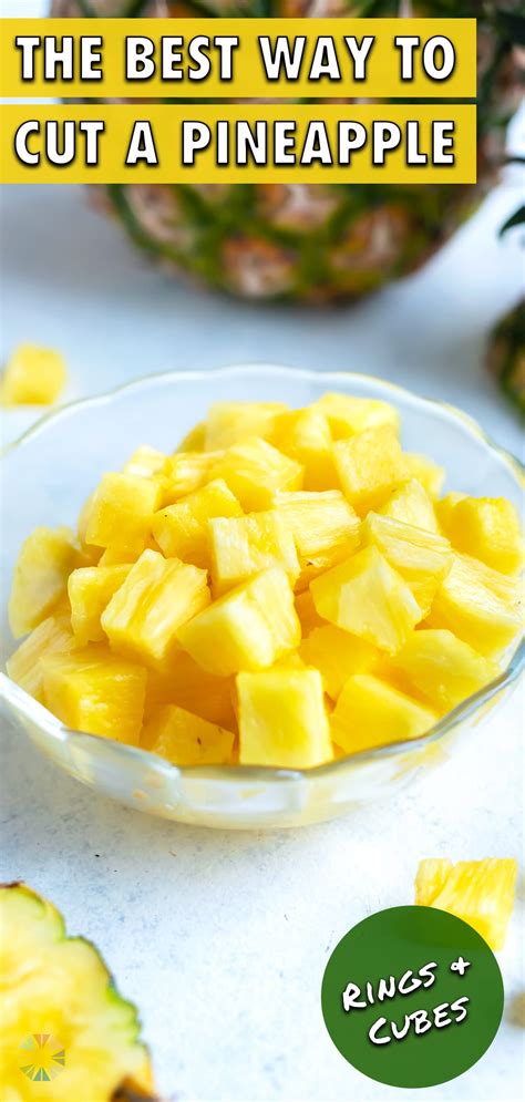 How To Cut Pineapple The Easy Way Evolving Table