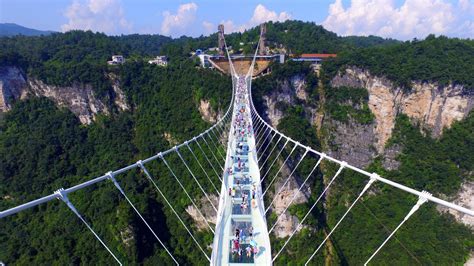 Longest Glass Bridge In The World Opens In China Escape
