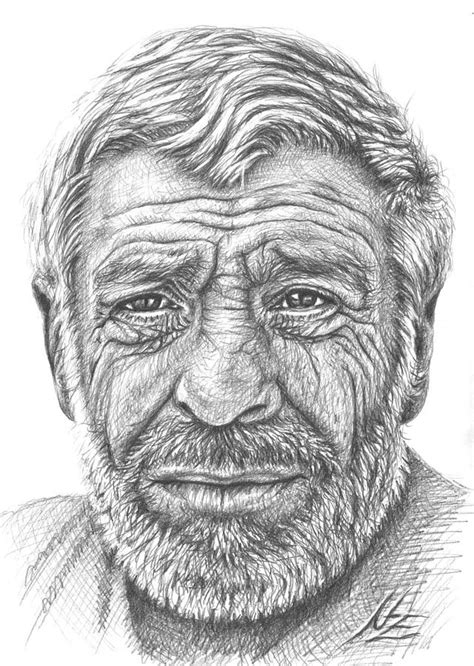 Old Man Face Drawing Ubicaciondepersonascdmxgobmx