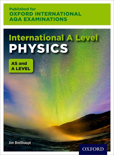 Oxford International Aqa Examinations International A Level Physics Digital Book Blinklearning