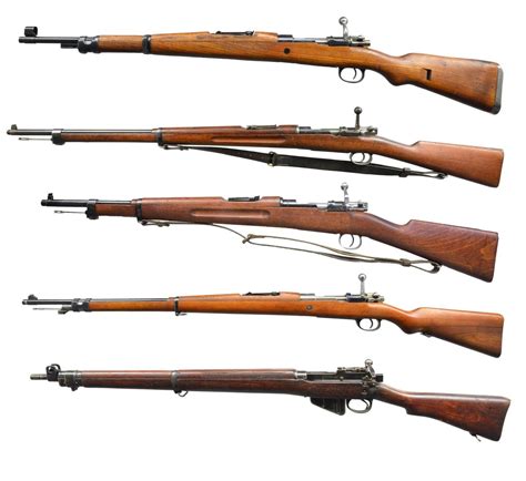 Sold Price 5 Military Bolt Action Rifles June 5 0120 1000 Am Edt