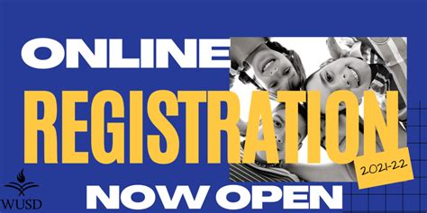 2021 22 Online Registration Now Open Webster Elementary School