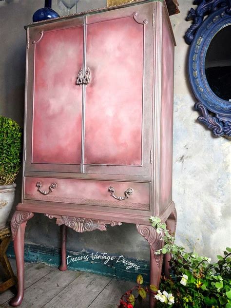 Pink Armoire Backyard Fence Painti Deasu