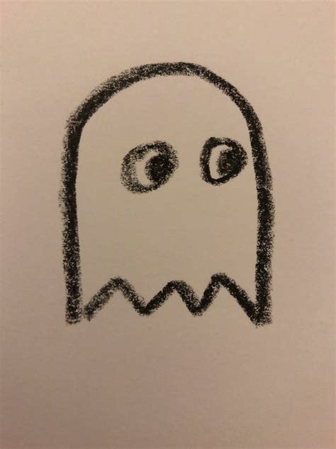 How To Draw Pac Man Ghost Step By Step 656x760 How To Draw A Pac Man