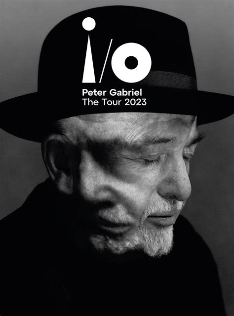 Peter Gabriel Io Tour Programme To Be Sold Online Shortly