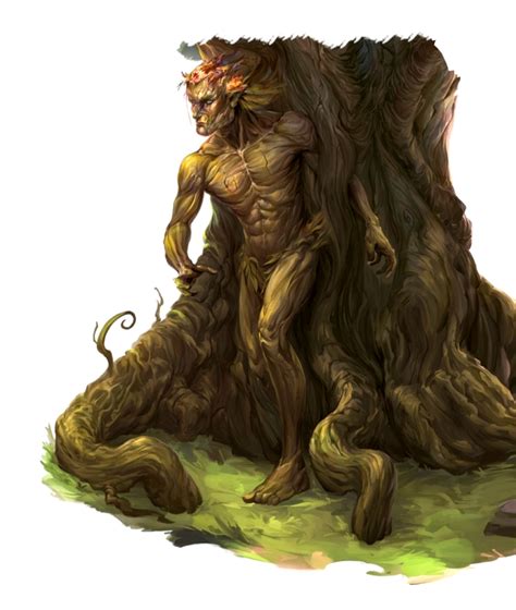 Male Dryad In Tree Pathfinder Pfrpg Dnd Dandd 35 5e 5th Ed D20 Fantasy