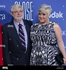 Director George Lucas and his daughter Katie Lucas arrive for the Women ...