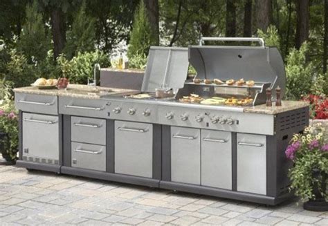 Prefab outdoor kitchen should be as functional and attractive as an indoor kitchen, with all the amenities you are used to. 8 best Modular Outdoor Kitchens images on Pinterest | Modular outdoor kitchens, Outdoor kitchen ...