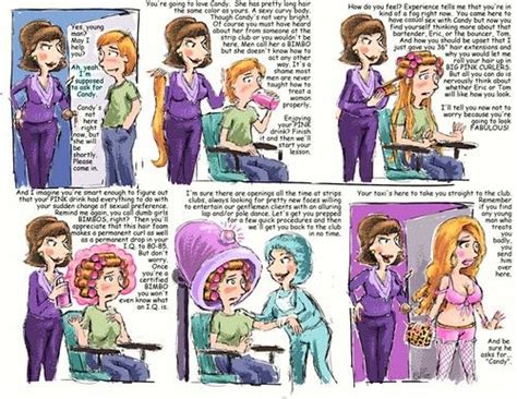 Transgender Captions Transgender Comic Cd Artwork Sleep In Hair