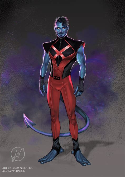 Artstation Nightcrawler Marvel Cinematic Universe Concept