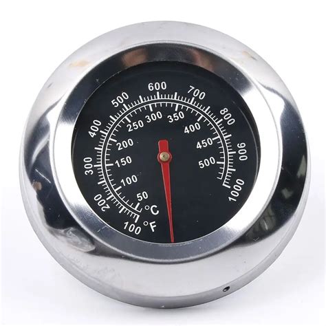 Outdoor Stainless Steel Dial Display Kitchen Thermometer Roast Barbecue