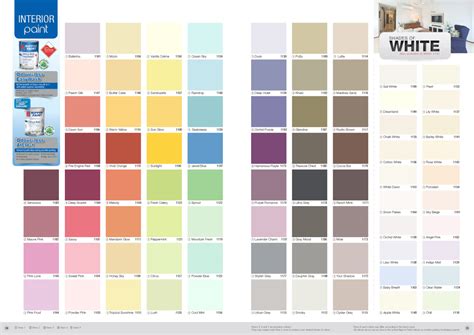 Trend Terbaru Nippon Paint Color Chart Interior