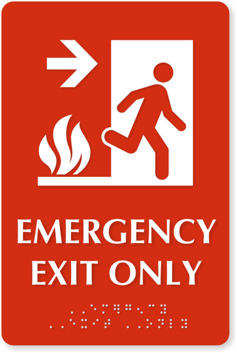 Emergency Exit Signs Best Range High Quality And Ships Fast