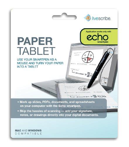 Livescribe Paper Tablet Smartpen Application Pap 00004 Amz Gtinean