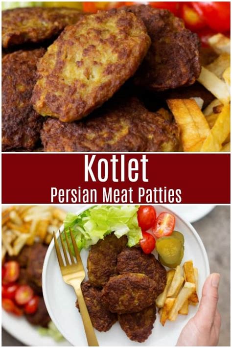 Kotlets are iranian patties made with potato, beef mince and breadcrumbs. Iranian Patties - Kotlet Persian Meat Patties Cutlet ...