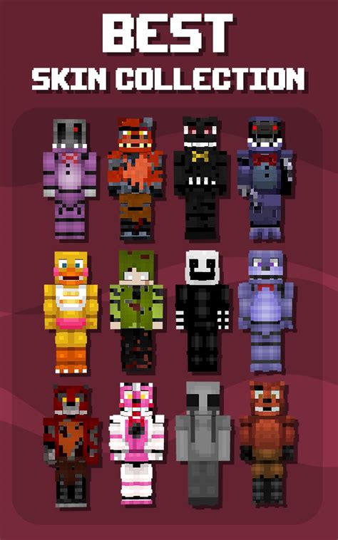 Fnaf Skin For Minecraft