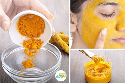First wet your skin a little bit, and then apply a thin layer of honey on the damp skin using your fingers in circular motion. How to Use Turmeric for Acne, Wrinkles, Skin Lightening ...