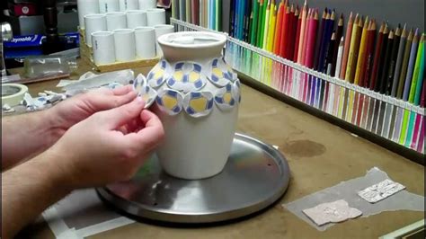 Polymer Clay Vase It Glows Youtube