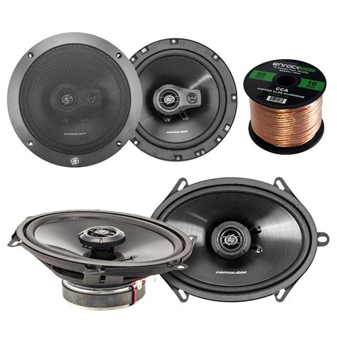 Car Speaker Package Of 2x Lightning Audio By Rockford Fosgate L57 5x7