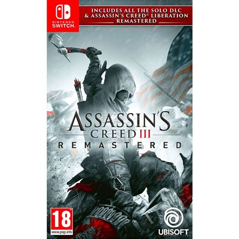 Assassins Creed 3 Remastered Nintendo Switch Us Gamextremeph