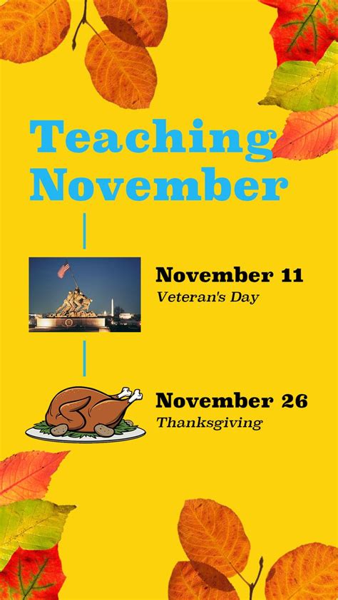 Its Almost Teaching November At Kids Discover Meaning We Are