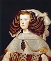 Portrait of Mariana of Austria, Queen of Spain, 1655 - 1657 - Diego ...