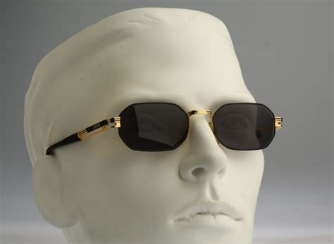 Versus Gianni Versace Mod F21 Col 33m Vintage Sunglasses Etsy Sunglasses Vintage Gianni
