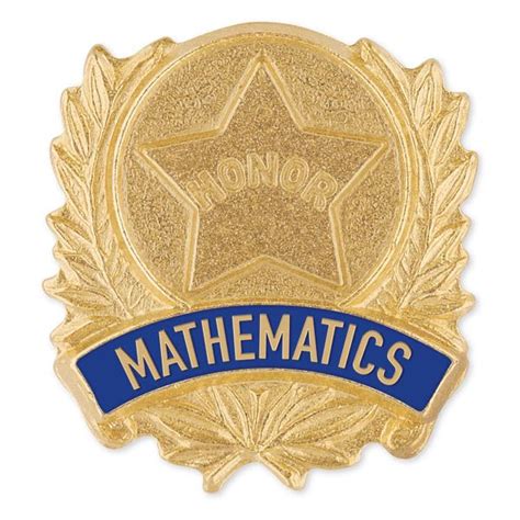 No 401 Honor Mathematics Pin