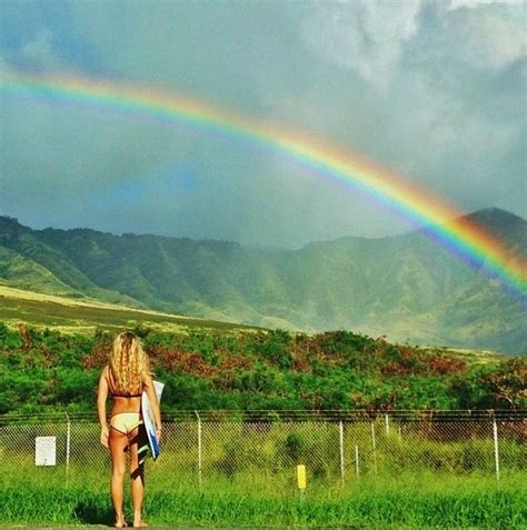 Rainbow Hawaii Travel California Outdoor Hawaiian Islands