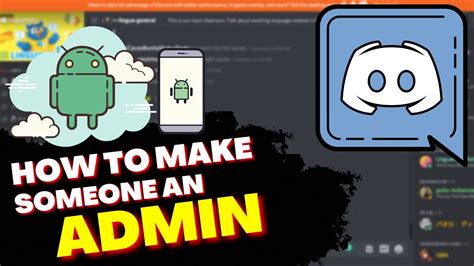 How To Make Someone An Admin On Discord Android Youtube
