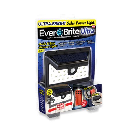 Ontel Products Corp Briteu Mc124 Ever Brite Solar Powered Led Light