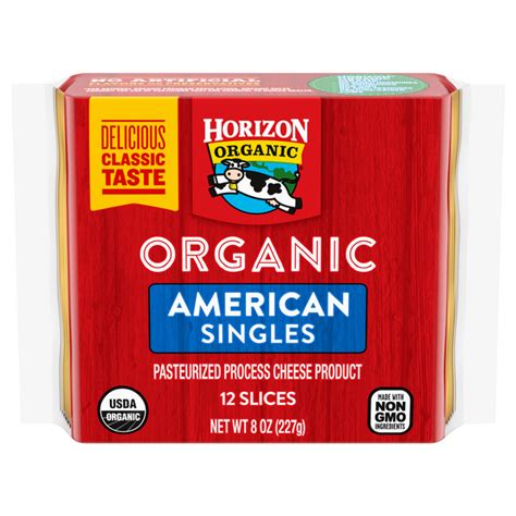 Save On Horizon Organic American Cheese Singles 12 Ct Order Online