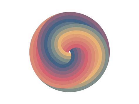 Rainbow Spiral 2 By Jason Mcdade On Dribbble