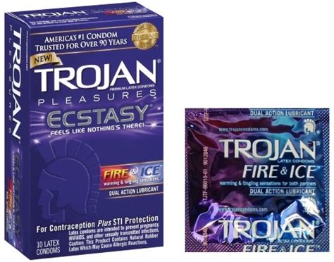 Trojan Condoms Fire And Ice
