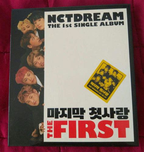 Nct Dream The First Unboxing The 1st Single Album K Pop Amino