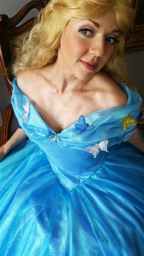 Cinderella Adult Costume 2015 Movie Dress Etsy