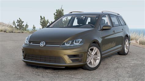 Volkswagen Golf R Variant Typ 5g 2015 Pour Beamng Drive