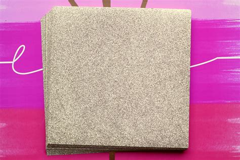 Gold Glitter Paper Cardstock 12x12 Inches High Quality Single