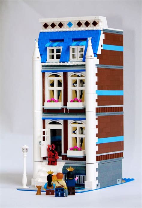 Modularsbykristel Lego Modular Cool Lego Creations Lego House