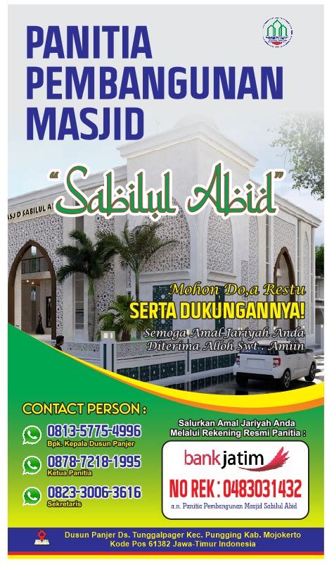 Contoh Banner Renovasi Masjid Images