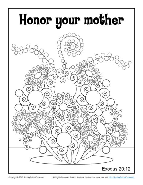 elegant pict childrens church mothers day coloring pages mother  day coloring bundle