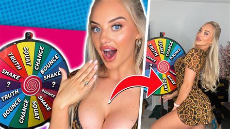 Naughty Spin The Wheel Challenge Rhiannon Blue Youtube