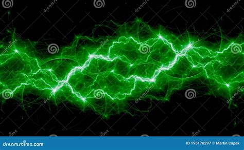 Neon Green Lightning